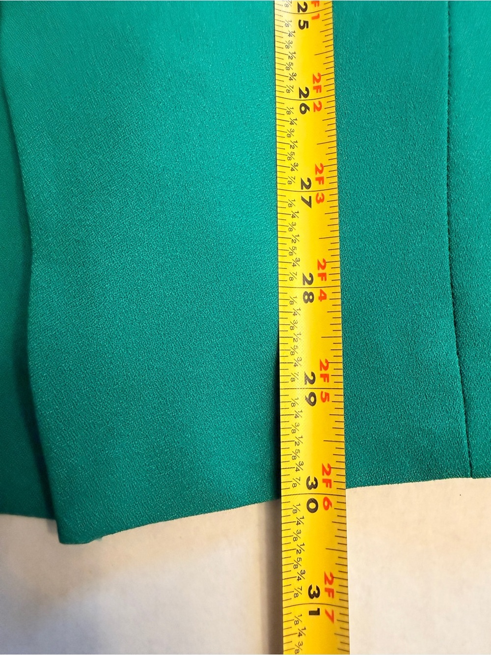 NWT Torrid Women's 0 Large 12 Studio Crepe Classic Shawl Collar Blazer Green - Picture 13 of 13